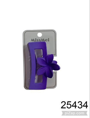 Imagen de BROCHE MATE C/FLOR VARIOS COLORES 11.25